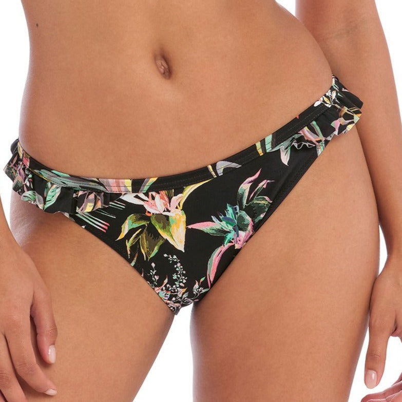 Freya Tahiti Nights Rio Ruffle Side Bikini Bottom - Size S Left! Was $44, now $5!
